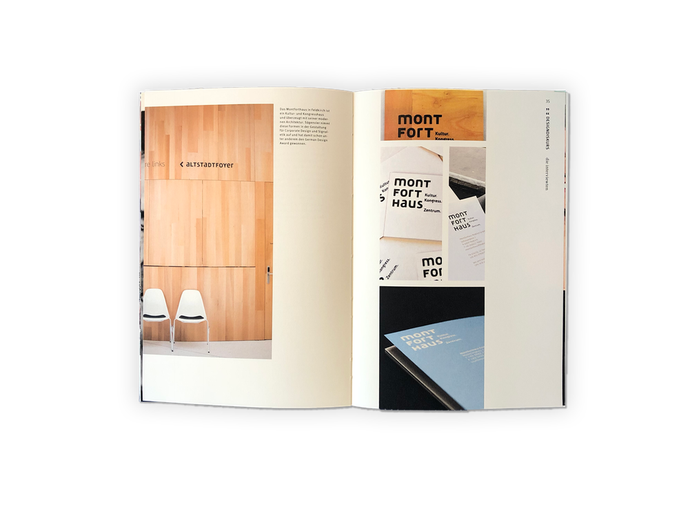 Project page of "Montfort Haus" designed by Sägenvier