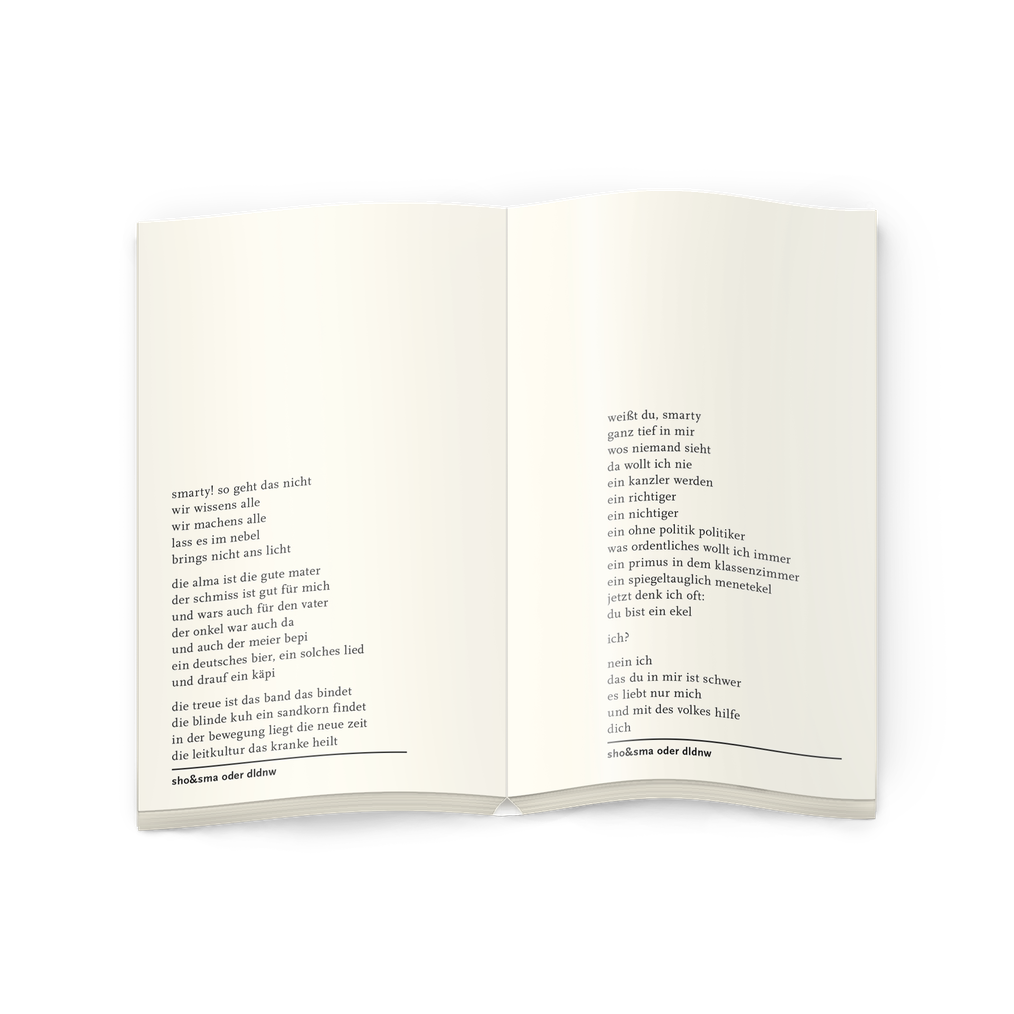 Text of "shorty und smarty"